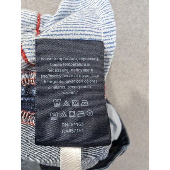 Tommy Hilfiger Jeans Womens 10 Tribeca Straight Ankle Logo Side Tape Stretch - Picture 16 of 16